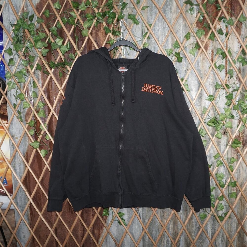XL - Vintage Y2K Harley-davidson Hoodies embroidered spell